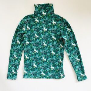 Boden unicorn turtleneck shirt